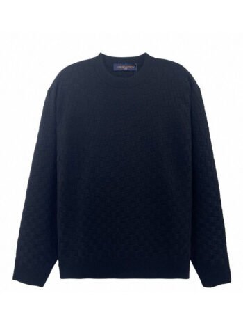 White and Blue Sweatshirt