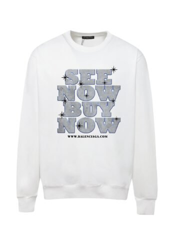 Black and White Sweatshirt