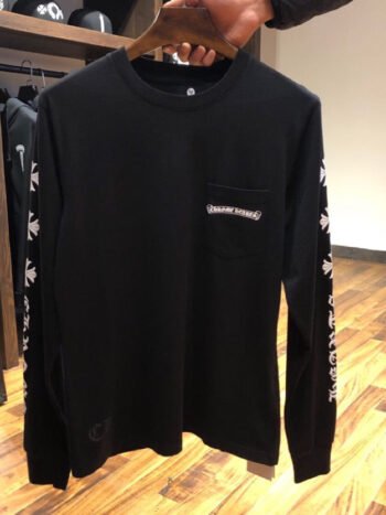 Sleeve cross Sanskrit long sleeve
