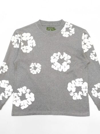 Grey White Jersey