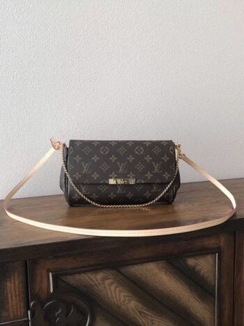 Bolso de hombro estampado marrón