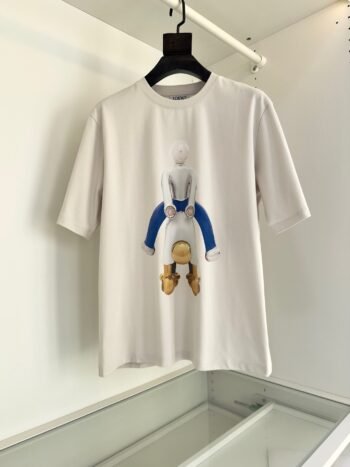 Off white and Black T-Shirt