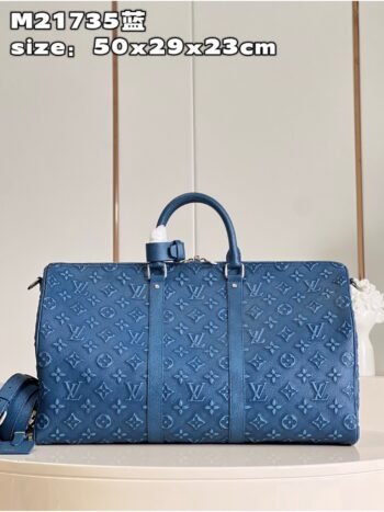 Blue and Black Bags