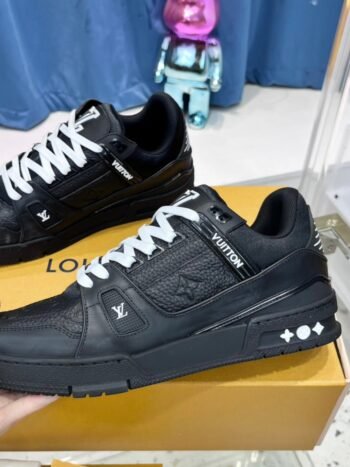 Black. yellow and blue Shoes