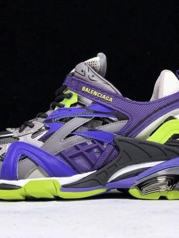 Zapatillas deportivas violeta/verde