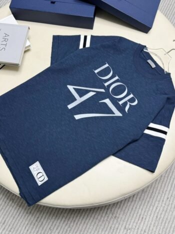 Blue and White T-shirt
